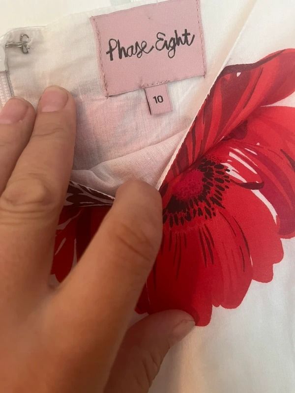 Phase Eight sleeveless floral dress 3
